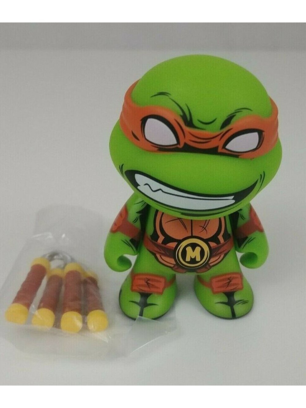 Kidrobot TMNT Series 2 Teenage Mutant Ninja Turtles Michaelangelo 3" Vinyl Figur
